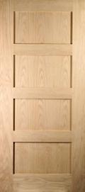 4-Panel White Oak