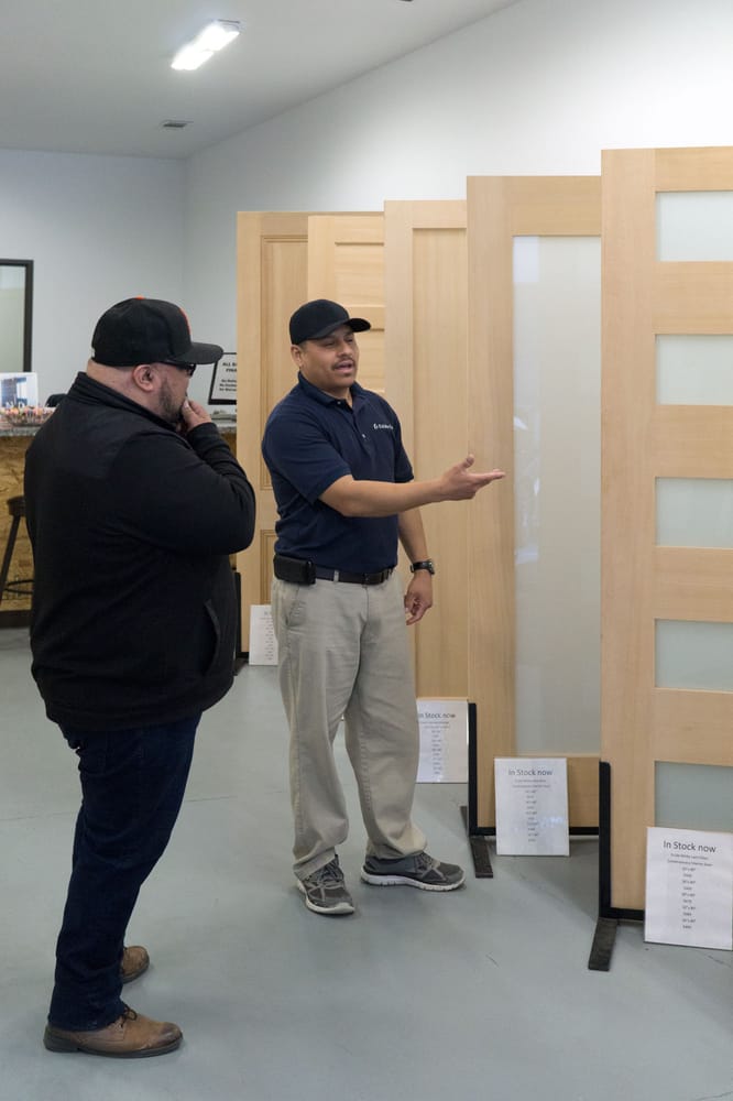 Our sales staff will help find the right doors for your needs.