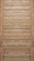 White Oak Horizontal Plank Barn Door